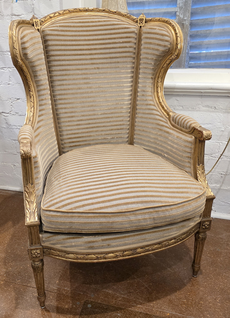  A fine Louis XVI Bergere Armchair